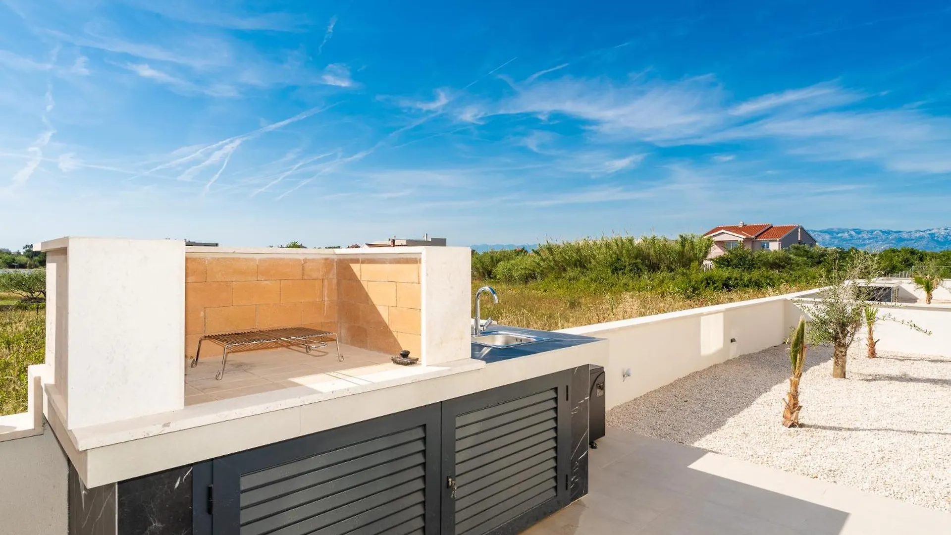 New! Luxury Villa Golden Hour Near The Beach With Heated Pool And Sauna - Ta Leut Agency Privlaka   Privlaka (Zadar)